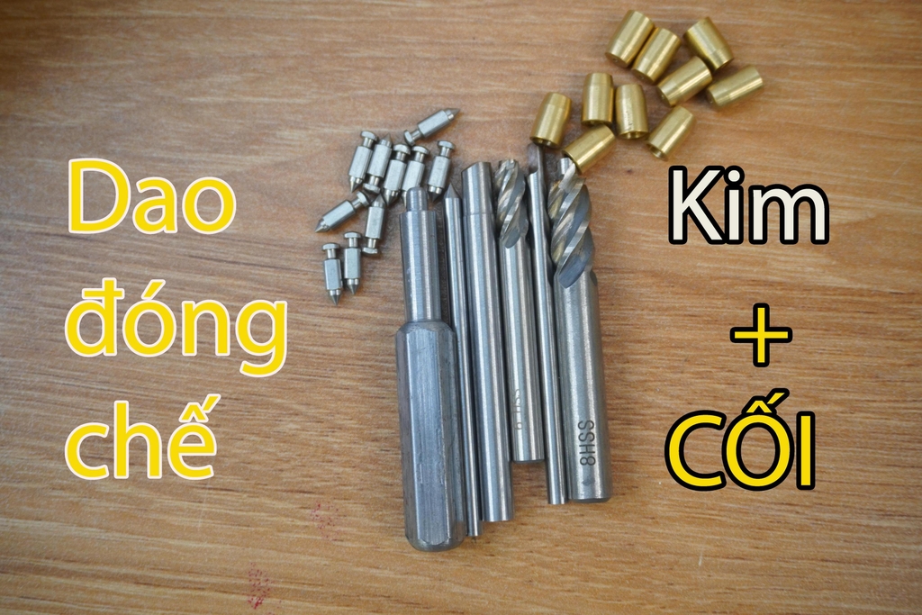 Dao Đóng Cối Chảy Xăng Dành Cho Xe Máy