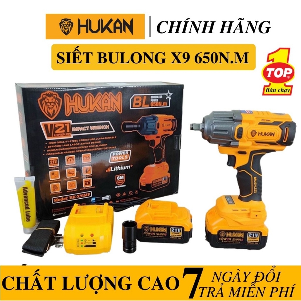 Súng bu lông HUKAN X9 IMP 650NM