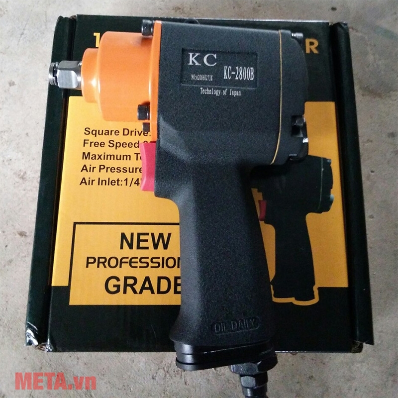 Súng bu lông 2 búa 1/2 inch Kocu KC-2800B