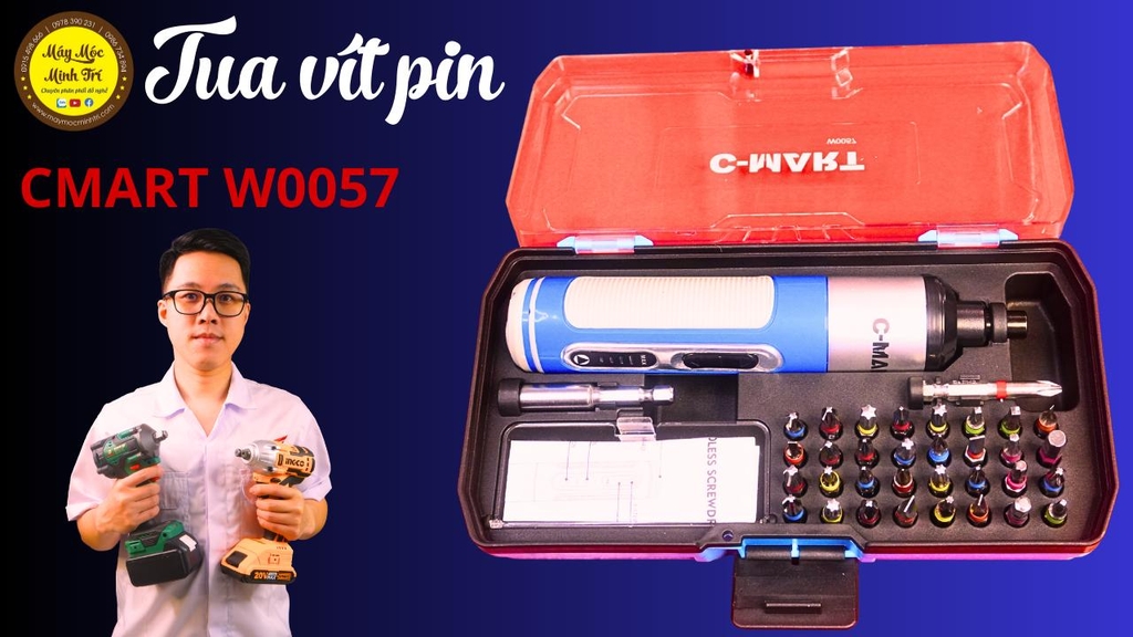 Sản phẩm tua vít điện tử của thương hiệu C-MART W0057