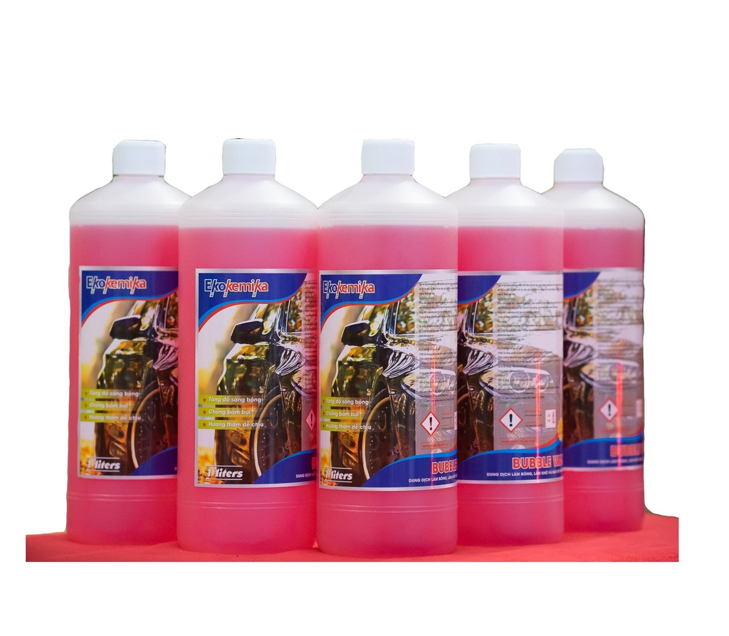 Dung dịch phủ bóng sơn xe Bubble