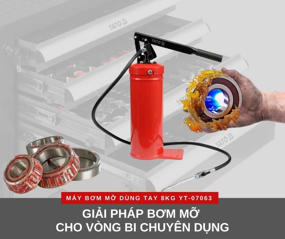 Máy bơm mỡ dùng tay Yato YT-07061