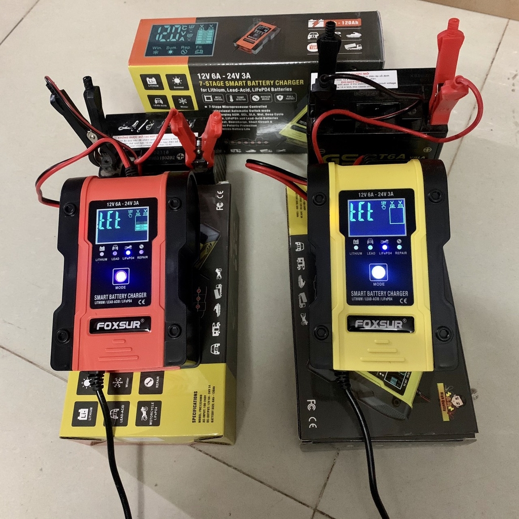 Sạc ắc quy Foxsur