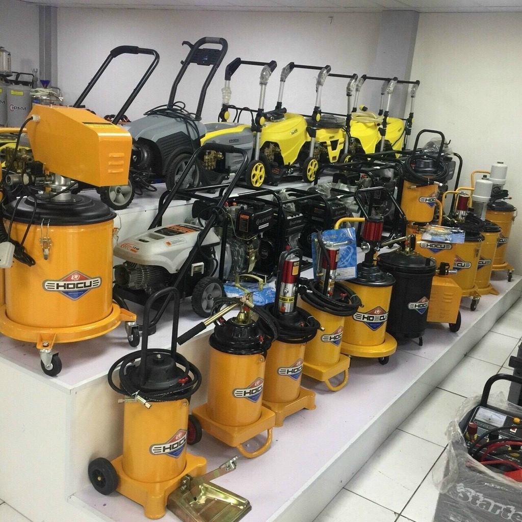 MÁY BƠM MỠ KHÍ NÉN 20L KOCU GZ-100(LT100)