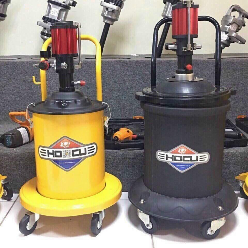Máy bơm mỡ khí nén 12L KOCU GZ-8-12L
