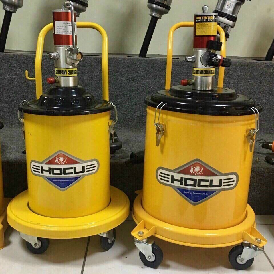 Máy bơm mỡ khí nén 12L KOCU GZ-8-12L