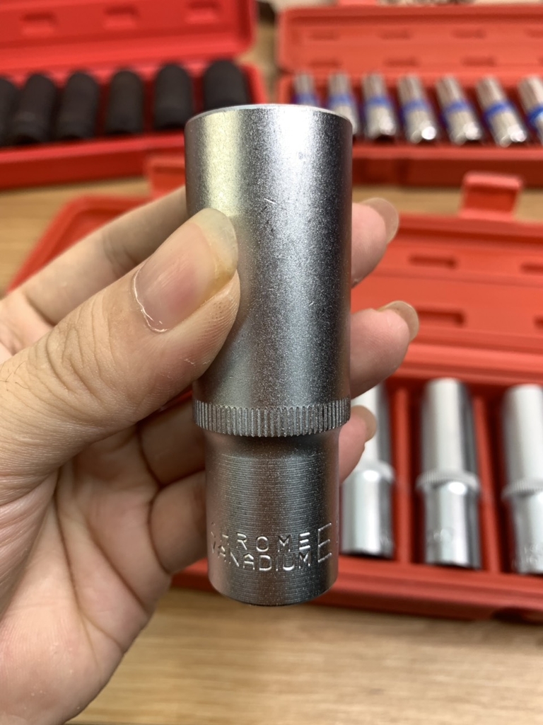 Bộ Đầu Khẩu 8-24 Chân 1/2 mạ bạc