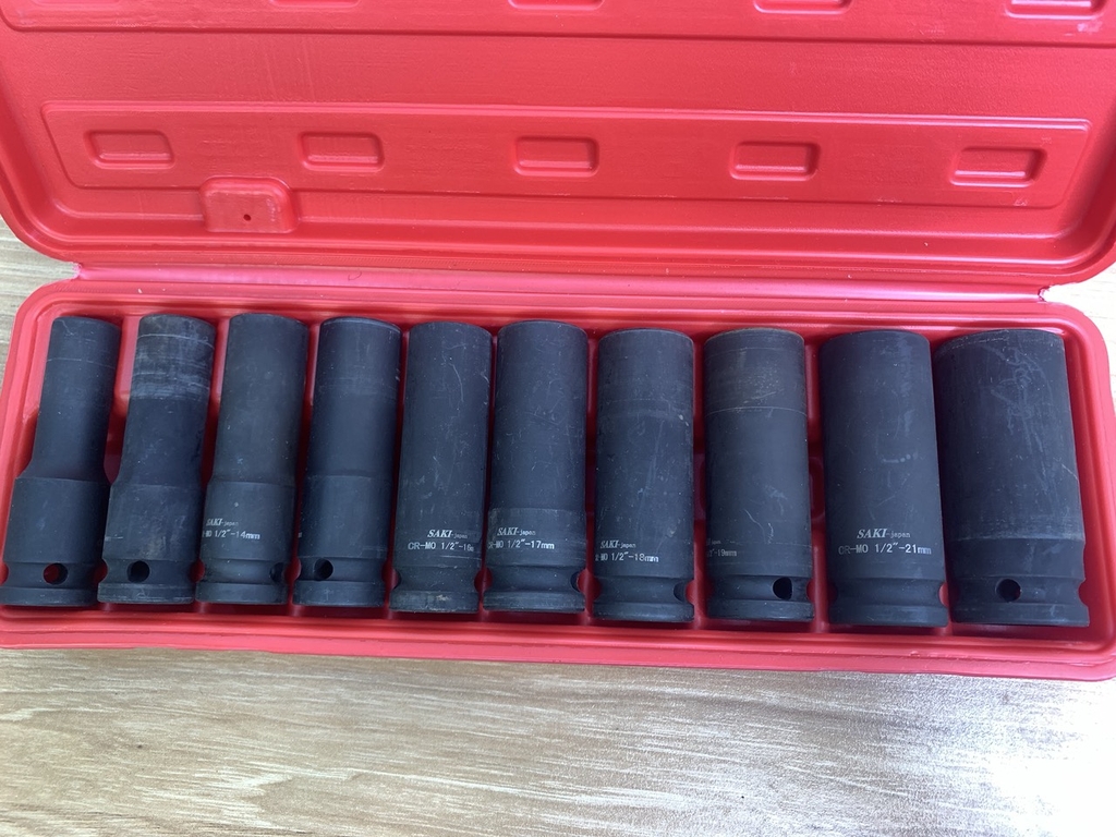 bộ khẩu đen SAKI 10pc 8-24