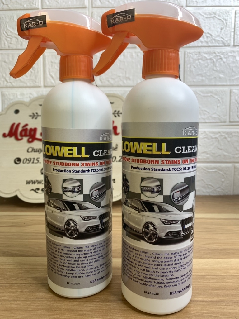 Dung dịch tẩy ố kính lowell