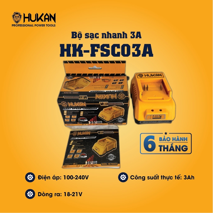 Bộ sạc  PIN HUKAN