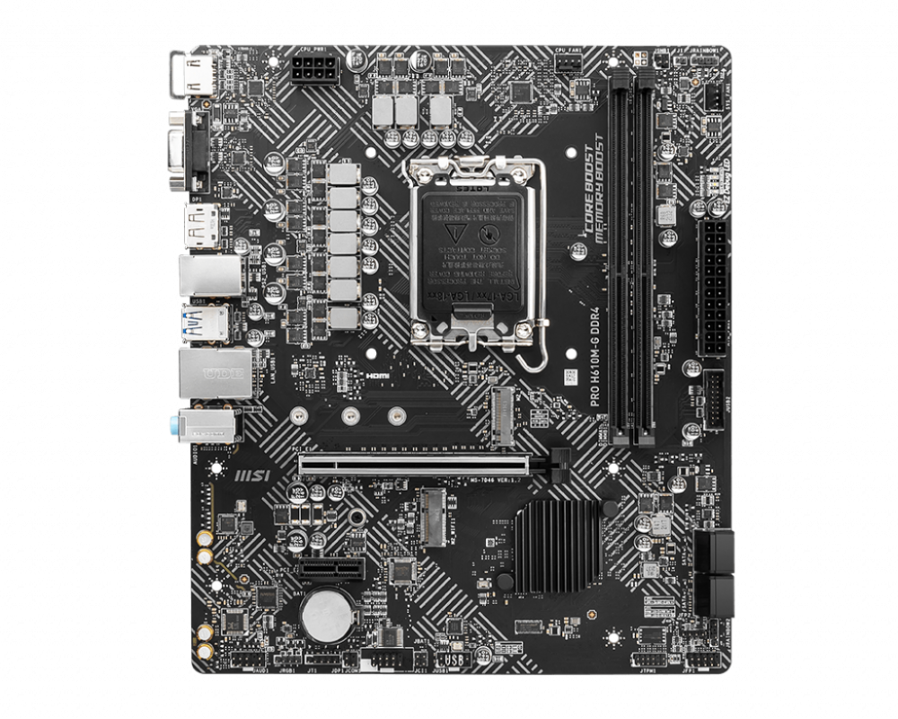 Mainboard MSI PRO H610M-G DDR4