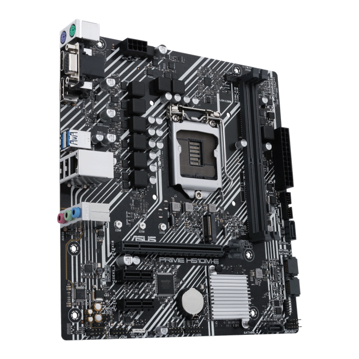 Mainboard ASUS PRIME H510M-E. (Intel H510, Socket 1200, m-ATX, 2 khe Ram DDR4)