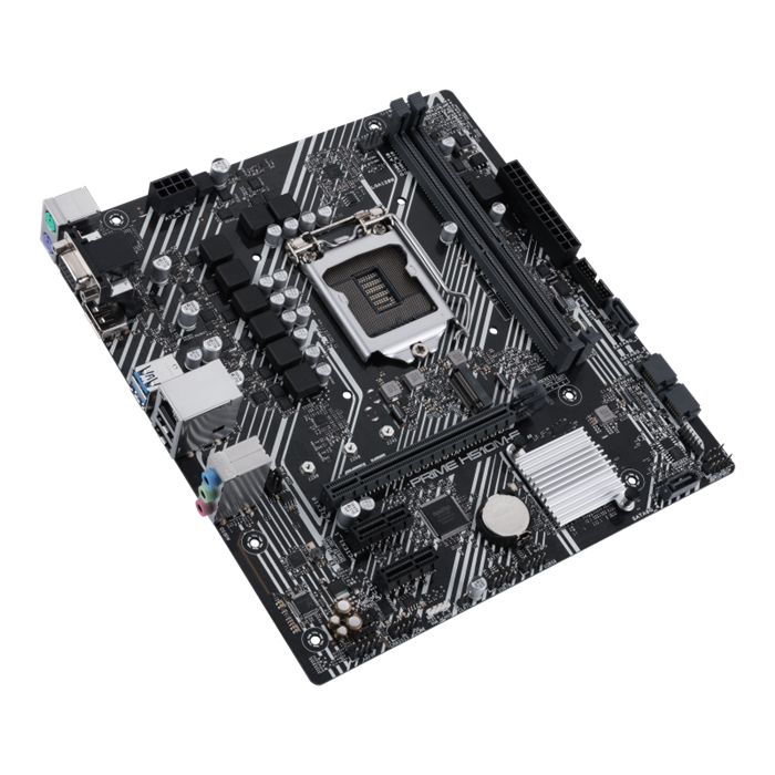 Mainboard ASUS PRIME H510M-E. (Intel H510, Socket 1200, m-ATX, 2 khe Ram DDR4)