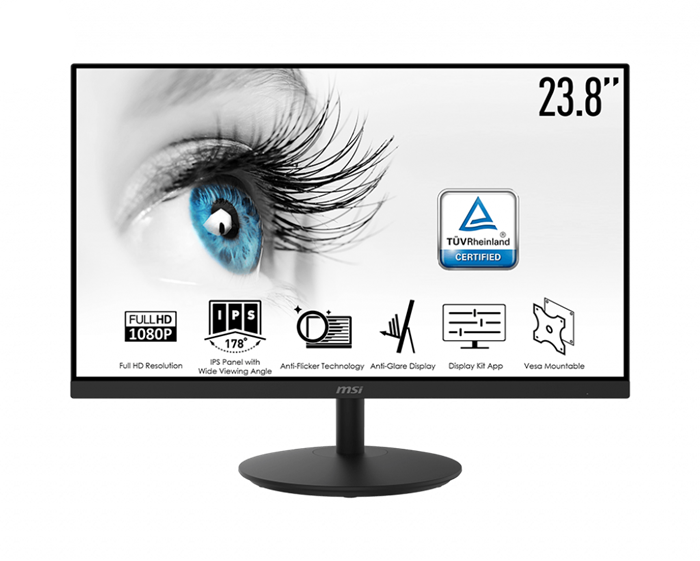 Màn hình máy tính MSI PRO MP242 23.8 inch FHD IPS