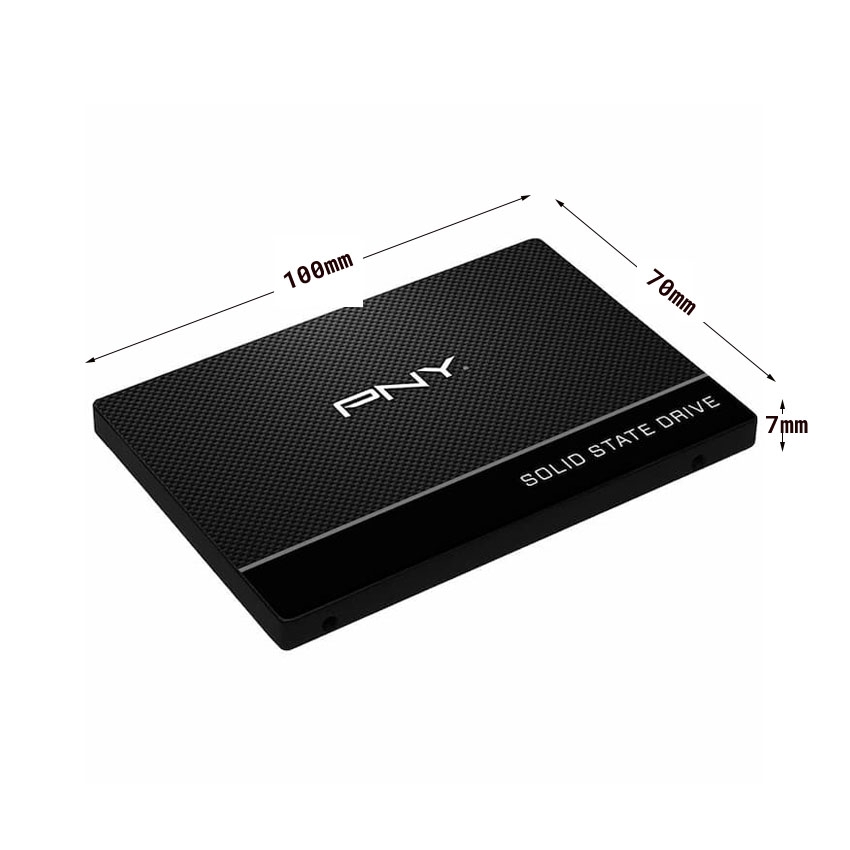 Ổ cứng SSD PNY CS900 120GB 2.5: SATA3 (Đọc 515MB/s - Ghi 490MB/s)