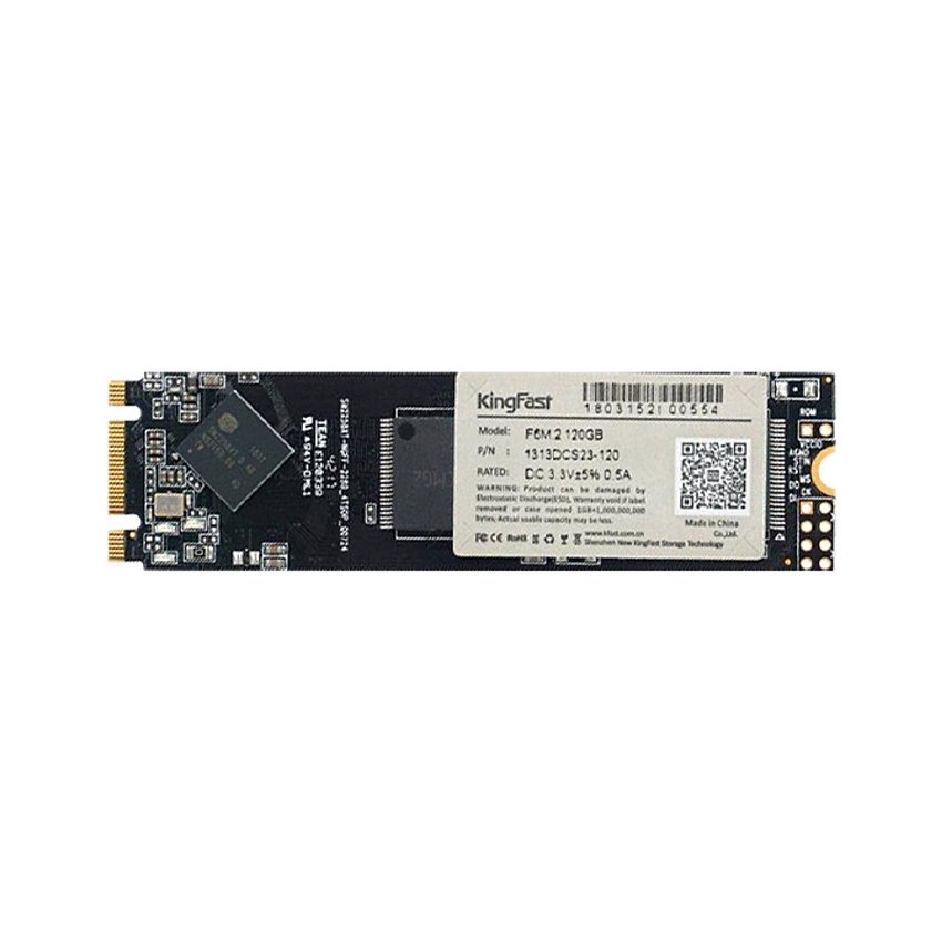 Ổ cứng SSD KINGFAST F6M.2 128GB M.2 2280 (Đọc 550MB/s - Ghi 450MB/s)