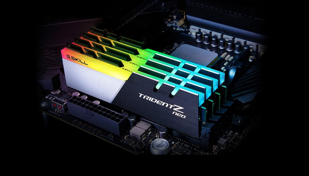 Ram Desktop Gskill Trident Z Neo RGB (F4-3600C18D-16GTZN)16GB (2x8GB) DDR4 3600MHz