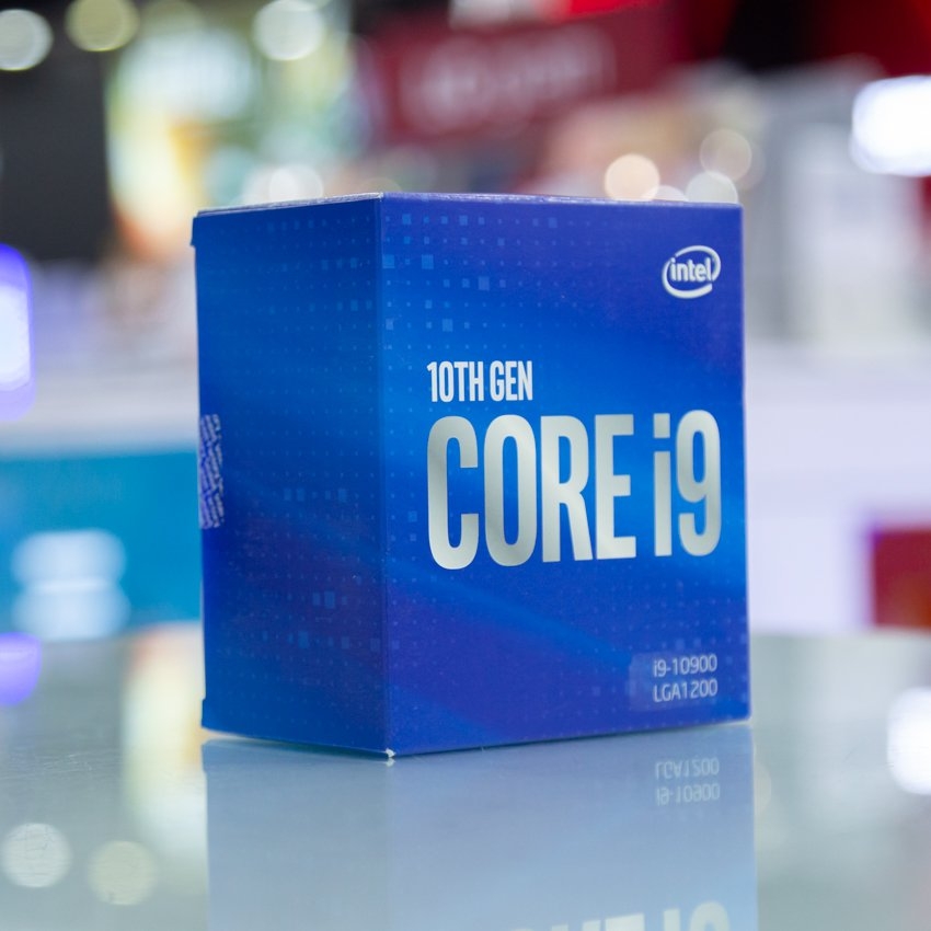 CPU Intel Core i9-10900 (2.8GHz turbo up to 5.2GHz, 10 nhân 20 luồng, 20MB Cache, 65W)