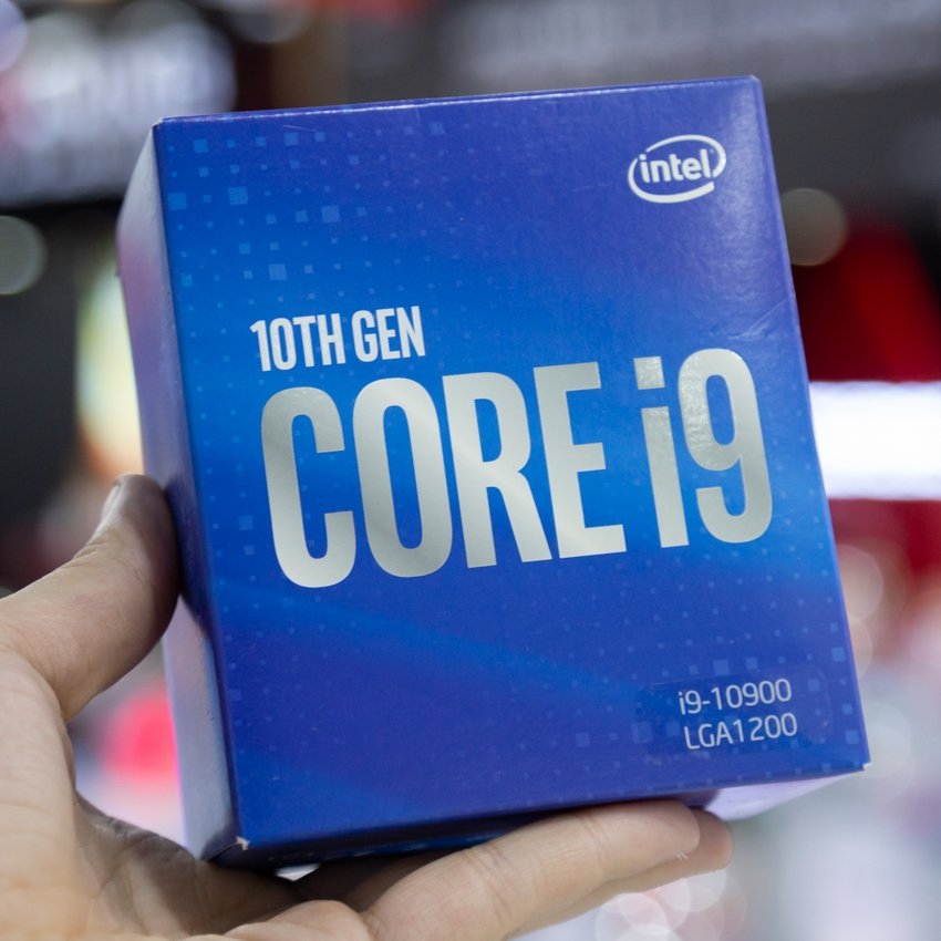 CPU Intel Core i9-10900 (2.8GHz turbo up to 5.2GHz, 10 nhân 20 luồng, 20MB Cache, 65W)