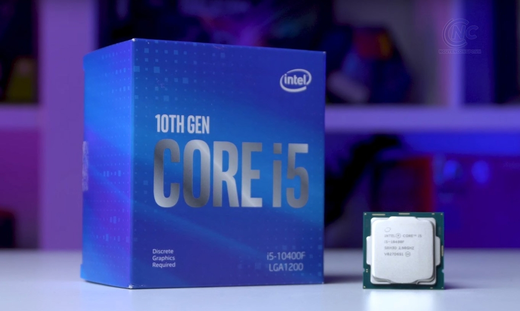 CPU Intel Core i5-10400F (2.9GHz turbo up to 4.3Ghz, 6 nhân 12 luồng, 12MB Cache, 65W) - Socket Intel LGA 1200