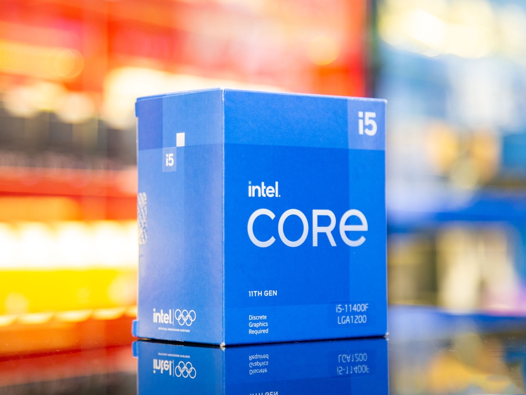 CPU Intel Core i5-11400F (2.6GHz turbo up to 4.4Ghz, 6 nhân 12 luồng, 12MB Cache, 65W) - Socket Intel LGA 1200