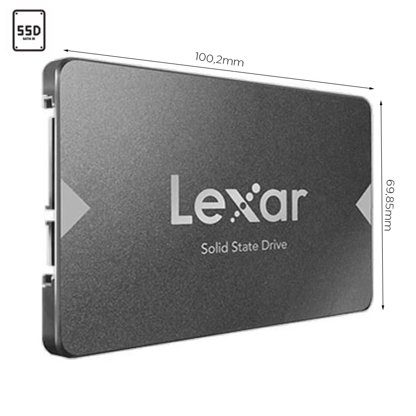 Ổ cứng SSD LEXAR NS100 256GB Sata3 2.5-inch