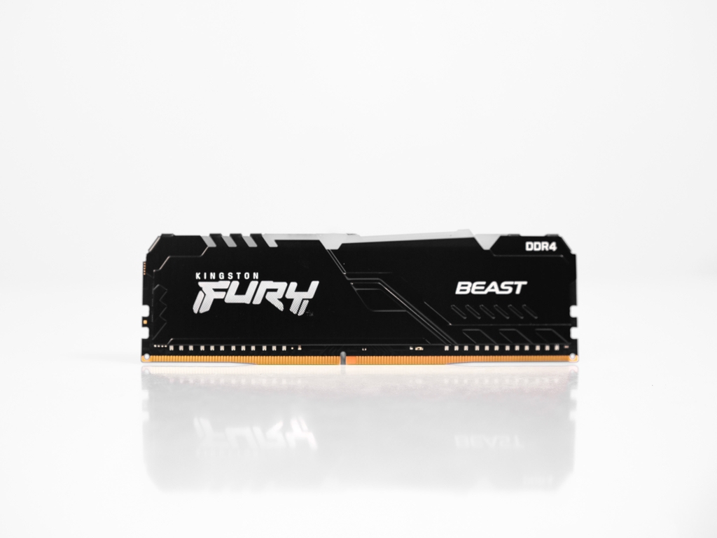 Ram Desktop Kingston Fury Beast RGB (KF432C16BBAK216) 16GB (2x8GB) DDR4 3200Mhz