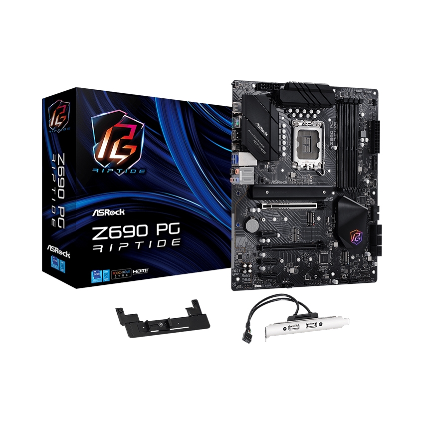 Mainboard ASROCK Z690 PG Riptide DDR4 (INTEL Z690, Soclet 1700, ATX 4 khe ram DDR4)