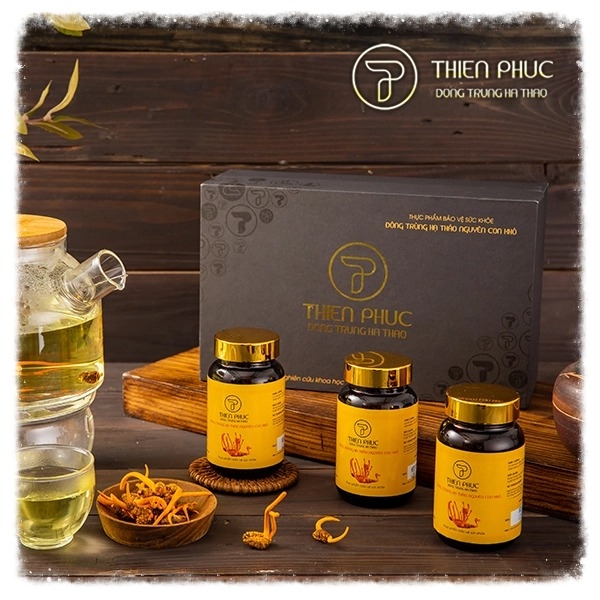 Đông Trùng Hạ Thảo Nguyên Con Khô 25gram