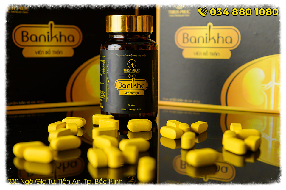 Viên Bổ Thận Đông Trùng Hạ Thảo Banikha