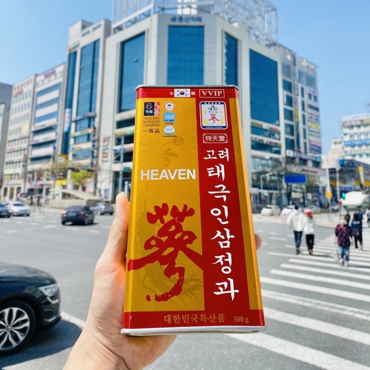 Thiên Sâm Tẩm Mật Ong VVIP - 300g - 6 Củ