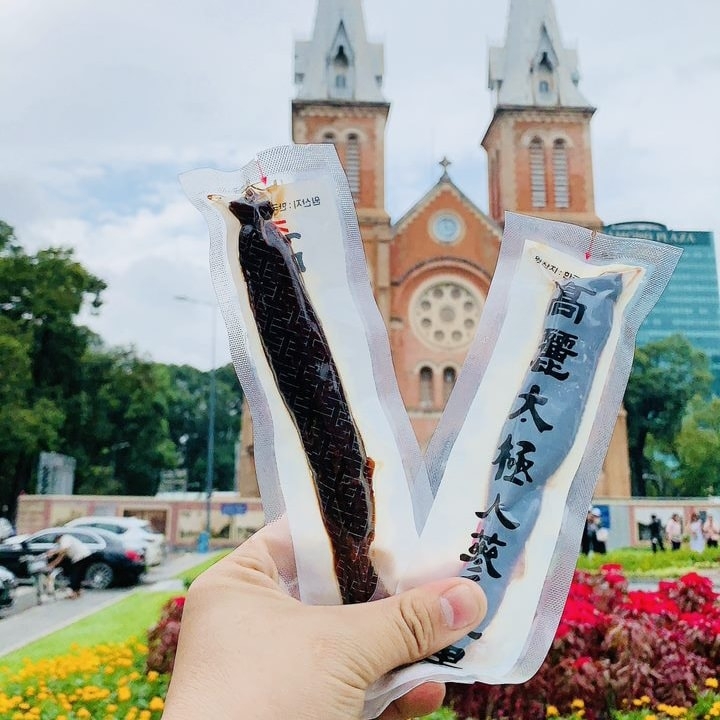 Thiên Sâm Tẩm Mật Ong VVIP - 300g - 6 Củ