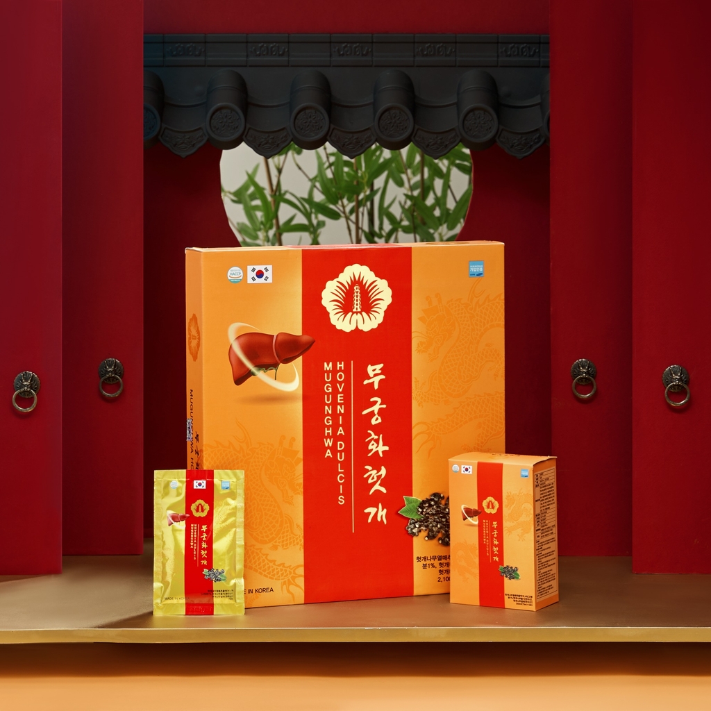 Nước Uống Bổ Gan Chính Phủ Mugunghwa Hovenia Dulcis - 30 Gói x 70ml