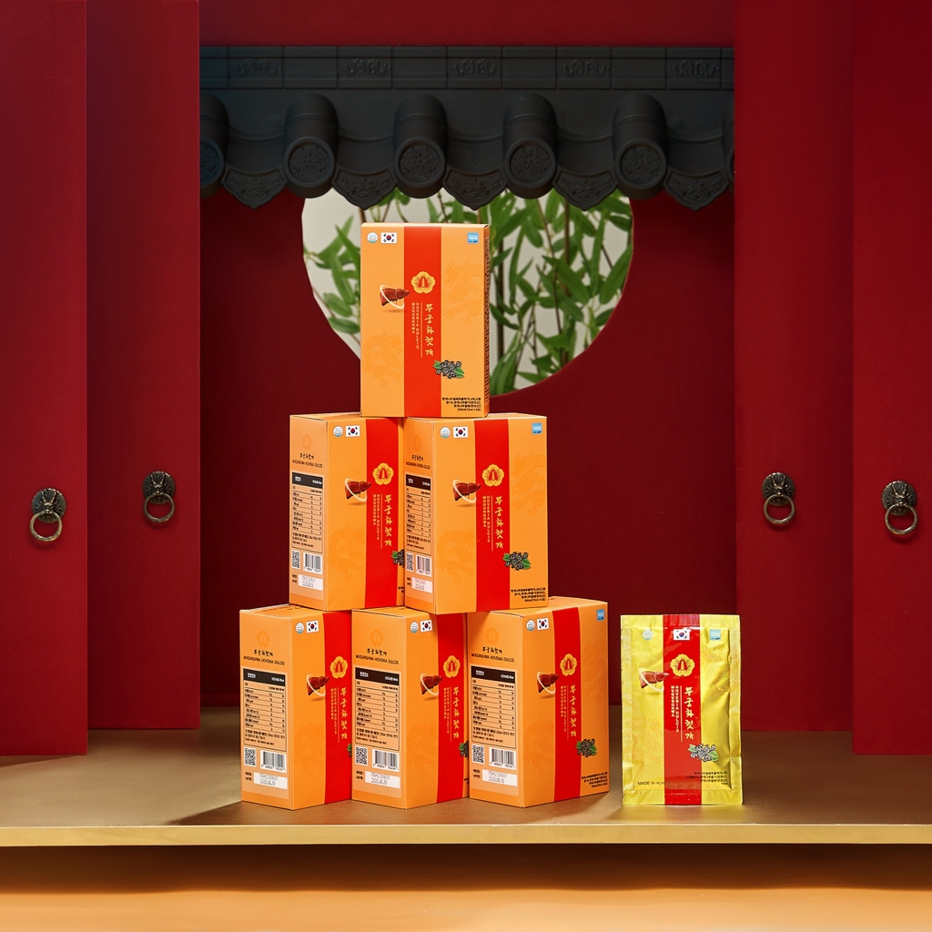 Nước Uống Bổ Gan Chính Phủ Mugunghwa Hovenia Dulcis - 30 Gói x 70ml