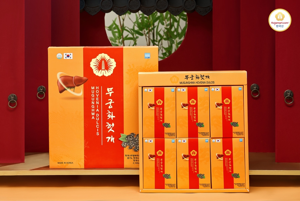 Nước Uống Bổ Gan Chính Phủ Mugunghwa Hovenia Dulcis - 30 Gói x 70ml