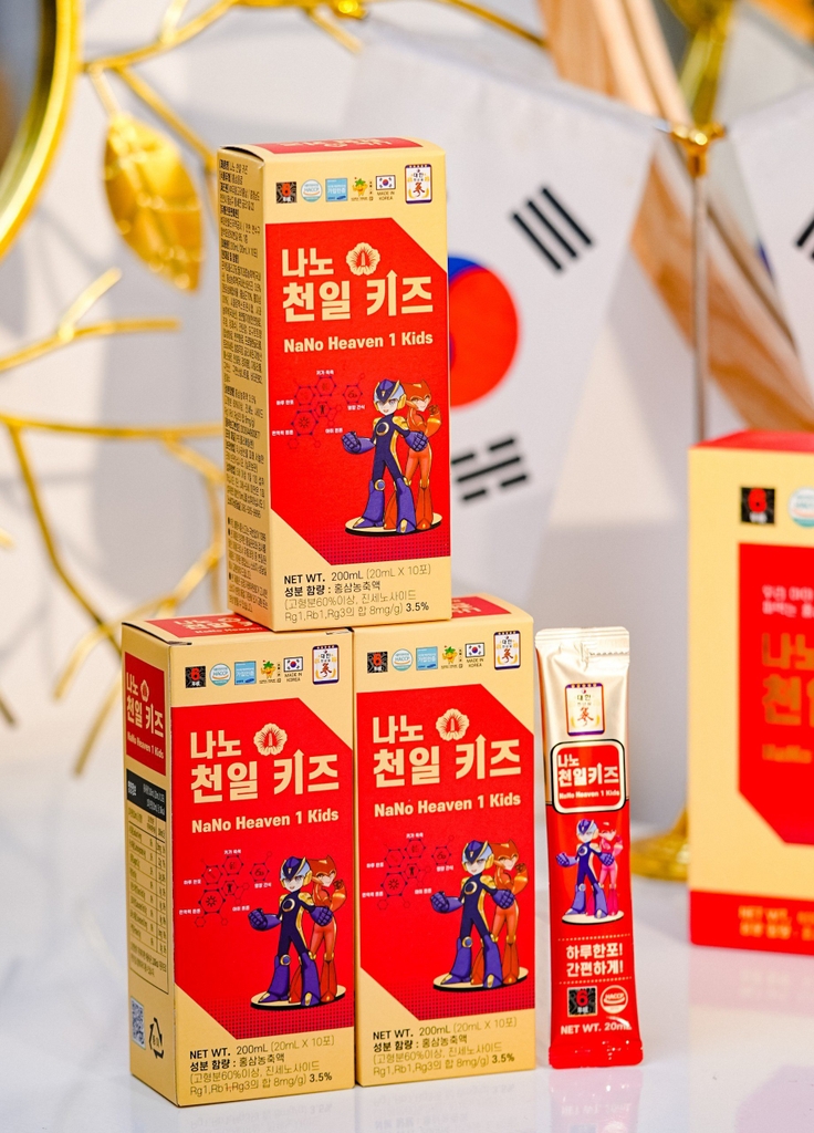 Tinh chất thiên sâm Baby Nano Heaven 1 Kids - 30 gói x 20ml