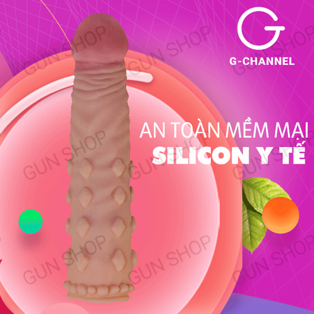 Bao cao su đôn dên tăng kích thước Lovetoy tăng 5cm, điểm nổi