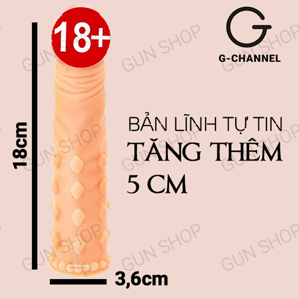 Bao cao su đôn dên tăng kích thước Maxman tăng 2