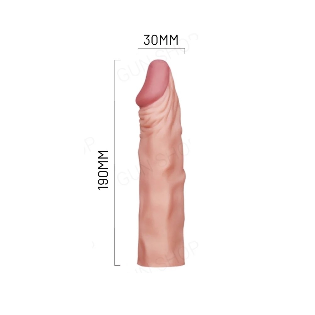 Bao cao su đôn dên dên tăng kích thước Lovetoy tăng 5cm
