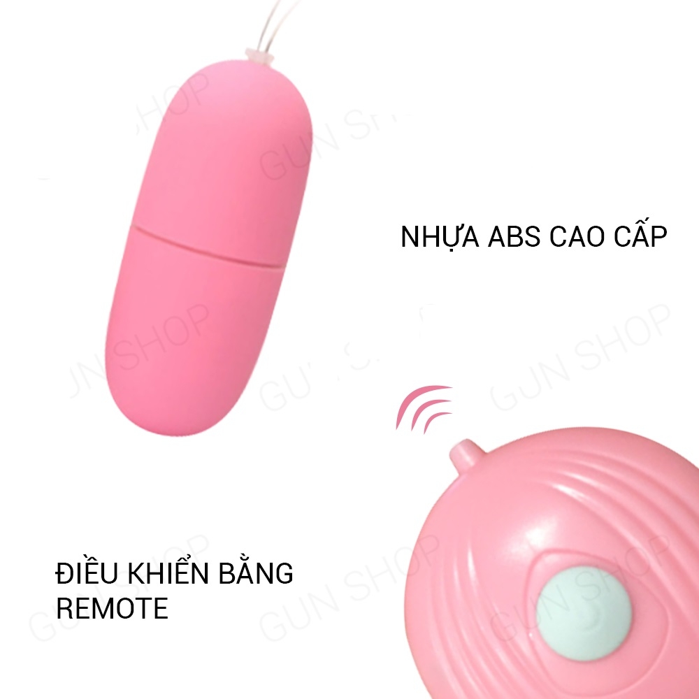 Trứng rung cao cấp 1 đầu, dùng pin - Lilo