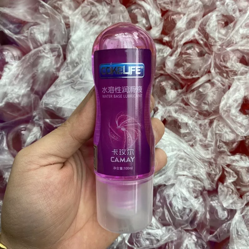 Gel bôi trơn massage hương camay - Cokelife tím - Chai 100ml