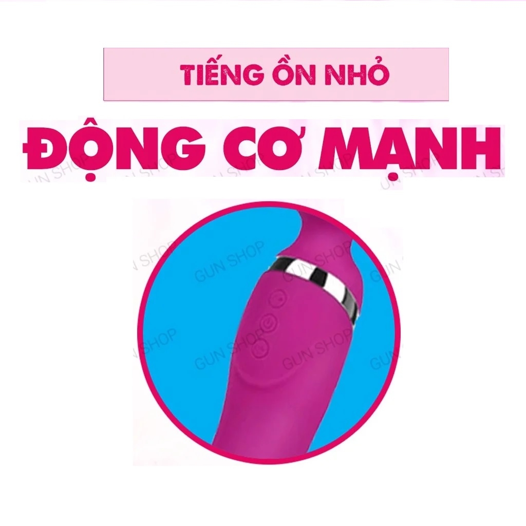 Máy rung massage rung, thụt, xoay đa năng, sạc điện - Mizz Zee Enjoy