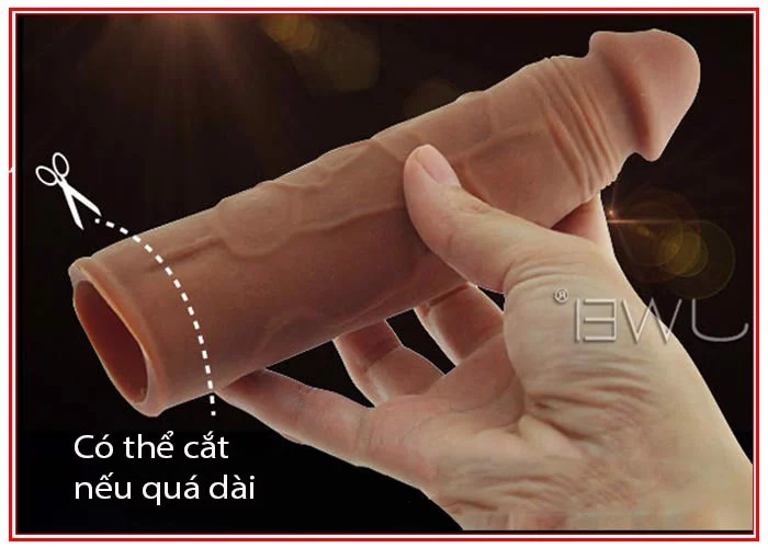 Bao cao su đôn dên dên tăng kích thước Lovetoy tăng 5cm