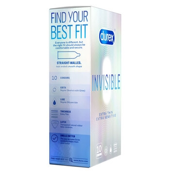 Bao Cao Su Durex Invisible Extra Thin Extra