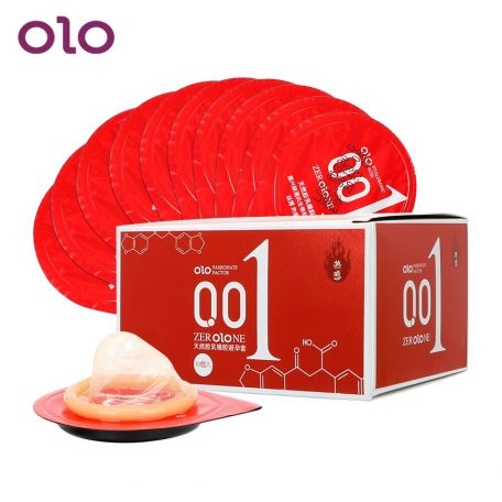 Bao cao su siêu mỏng OLO hộp 10 chiếc