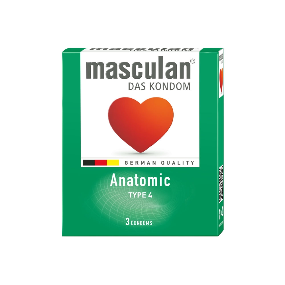 Bao cao su Masculan – Tạo dáng hoàn hảo – Anatomic