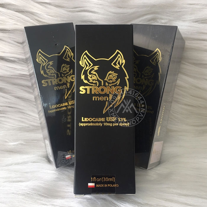 Chai xịt chống xuất tinh sớm Strong Men 30ml