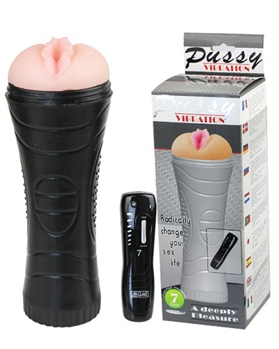 Âm đạo giả rung đa chế độ, pin - Fleslight Pussy
