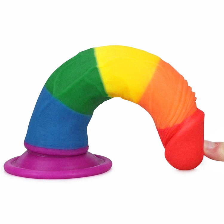 Dương vật giả đa sắc Lovetoy Prider 7