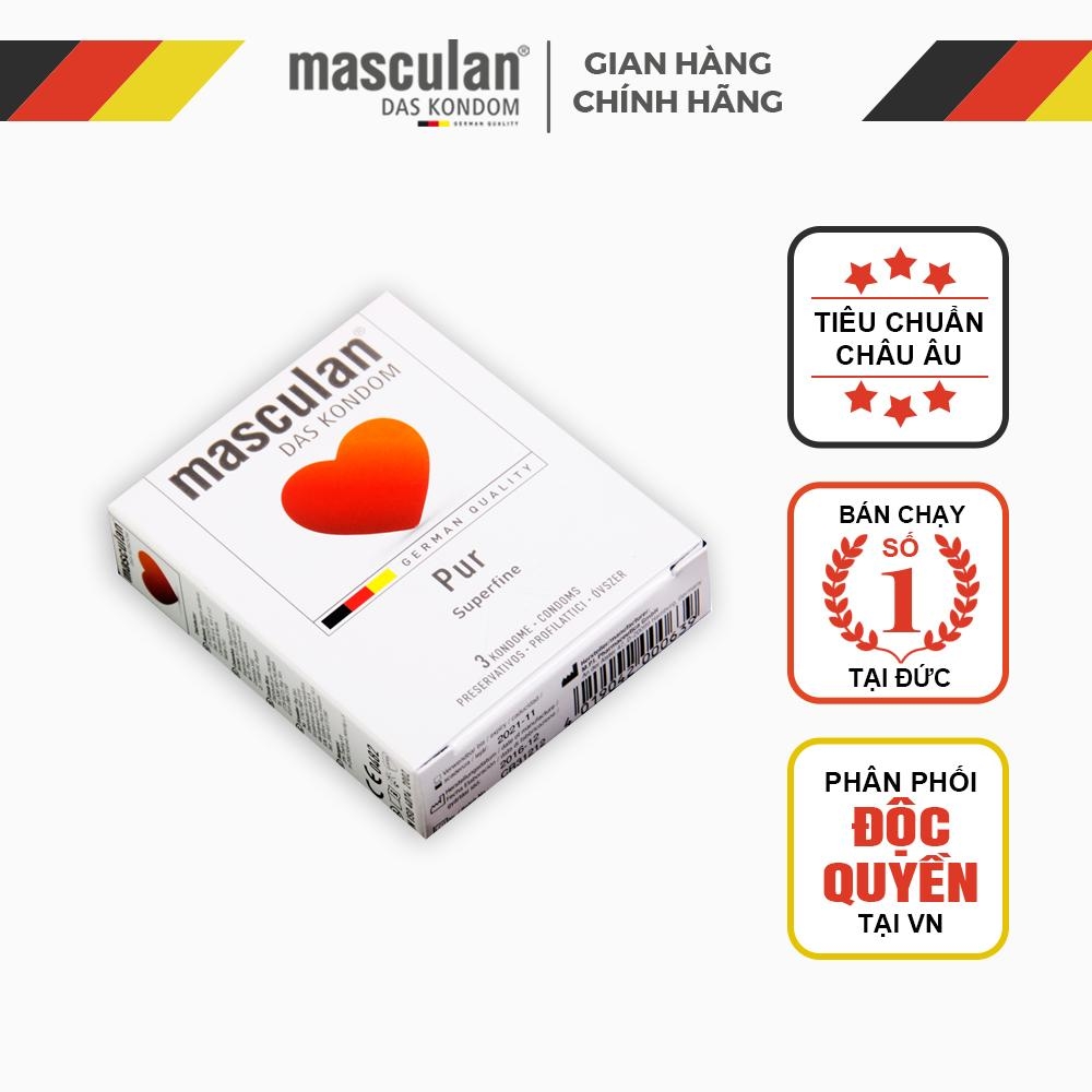 Bao cao su Masculan – Chân thật – Thơm – Pur